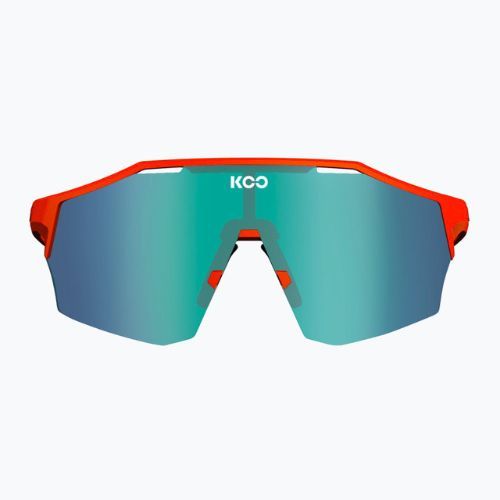 Koo Alibi orange matt/grün verspiegelte Sonnenbrille