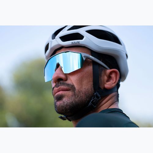 Koo Alibi Sonnenbrille grau matt/türkis verspiegelt