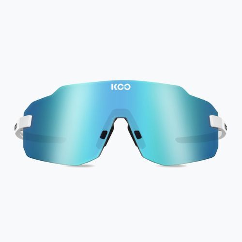 Koo Supernova weiß/türkis verspiegelte Sonnenbrille