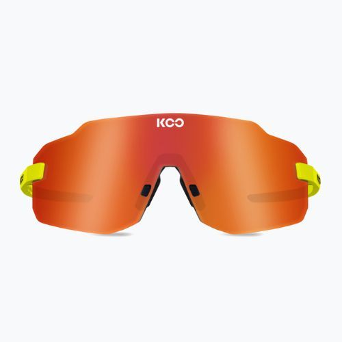 Koo Supernova gelbe fluo/rote Spiegel-Sonnenbrille
