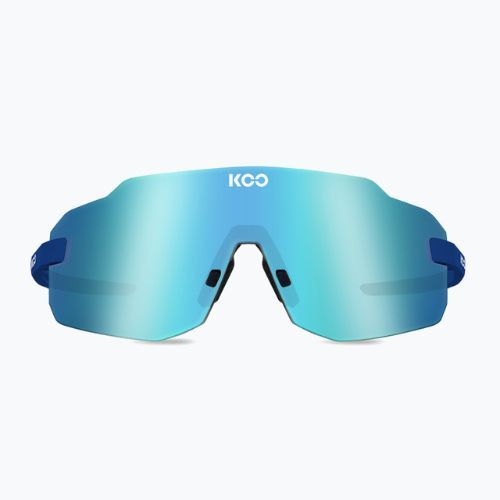Koo Supernova blau matt/türkis verspiegelte Sonnenbrille