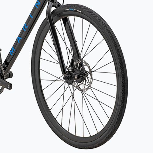 Marin Gestalt 700C glänzend schwarz/blau Gravelbike