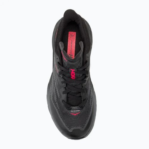 Damen Laufschuhe HOKA Speedgoat 5 GTX Spike schwarz/schwarz