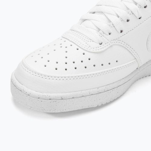 Damen Sneaker Nike Court Vision Low Next Nature white/white/white