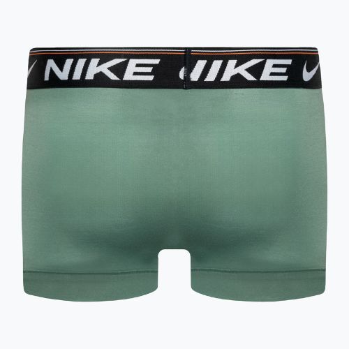 Nike Dri-FIT Ultra Comfort Trunk Herren Boxershorts 3 Paar türkis/schwarz/orange