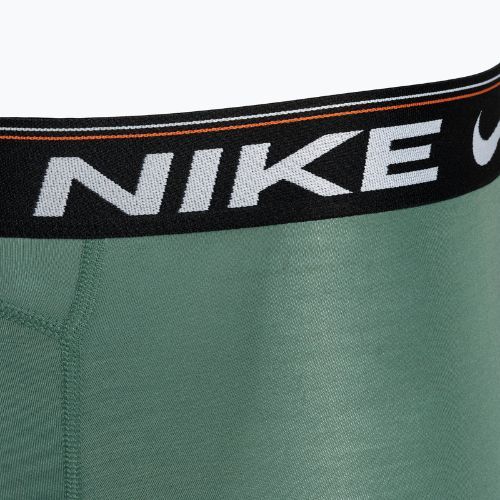 Nike Dri-FIT Ultra Comfort Trunk Herren Boxershorts 3 Paar türkis/schwarz/orange