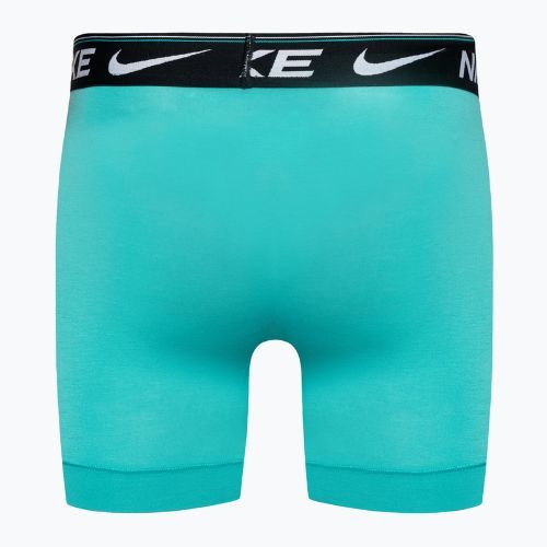 Herren Nike Dri-FIT Ultra Comfort Brief Boxershorts 3 Paar blau/grau/türkis