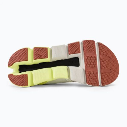 Damen On Cloudflyer 4 weiß/heu Laufschuhe