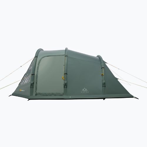 Aufblasbares 4-Personen Campingzelt KADVA AIRcamp 4.4 grün
