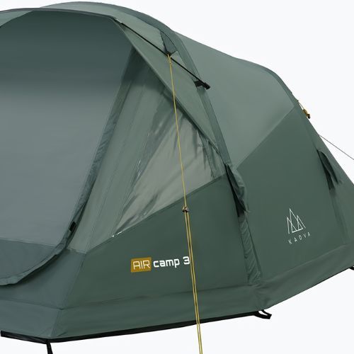 Aufblasbares 3-Personen Campingzelt KADVA AIRcamp 3 grün
