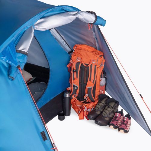 KADVA CAMPdome 4-Personen-Zelt blau