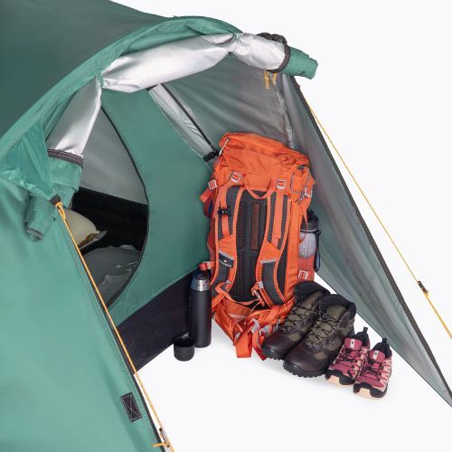 4-Personen Campingzelt KADVA CAMPdome 4 grün