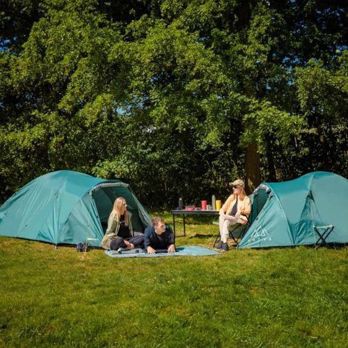 4-Personen Campingzelt KADVA CAMPdome 4 grün