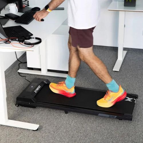 XTREXO Walking Pad W100 elektrisches Laufband schwarz