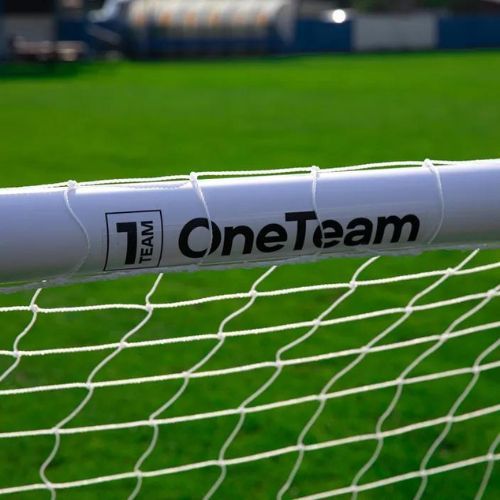 OneTeam PVC-Fußballtor 300 x 200 cm weiß