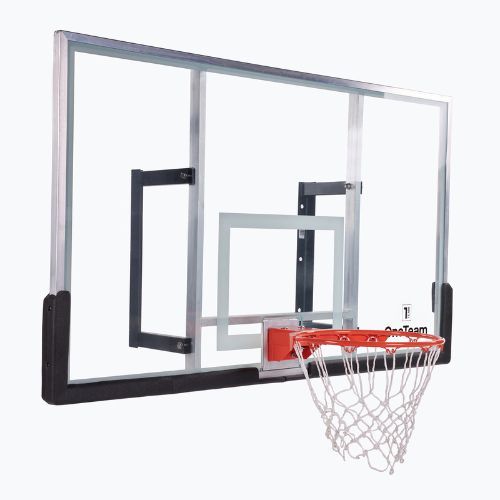 OneTeam Basketball-Set BB180G Backboard + Reifen