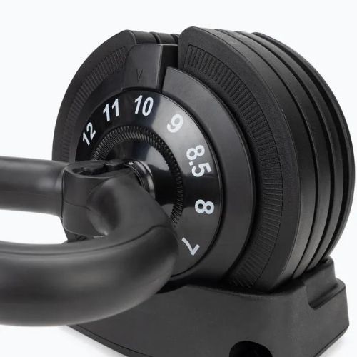 XTREXO TXO-B4W004 12kg verstellbare Kettlebell schwarz