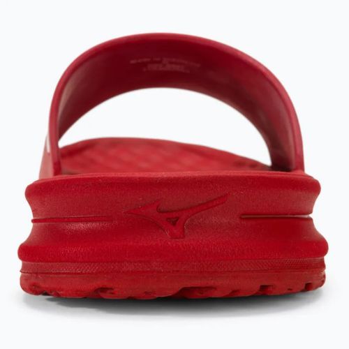 Mizuno Relax Slide hochrot/weiß Flip-Flops