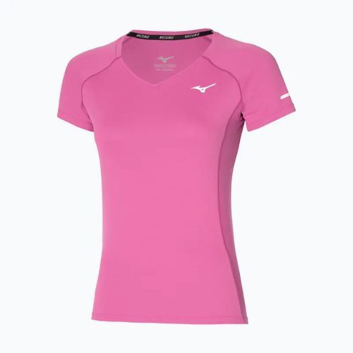 Damen Laufshirt Mizuno Sun Protect Tee wild orchid