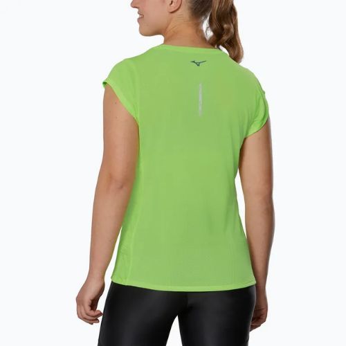 Damen Laufshirt Mizuno Aero Tee neolime