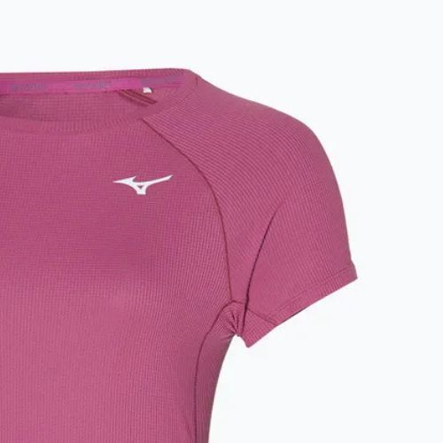 Damen Lauf-T-Shirt Mizuno Dryaeroflow Tee magenta Dunst