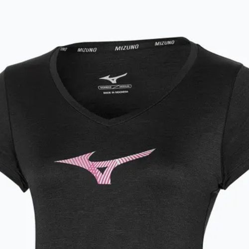 Damen Laufshirt Mizuno Impusle Core RB Tee schwarz