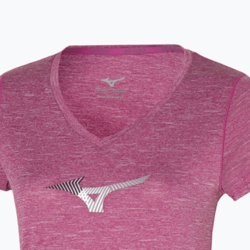 Damen Laufshirt Mizuno Impusle Core RB Tee magenta haze