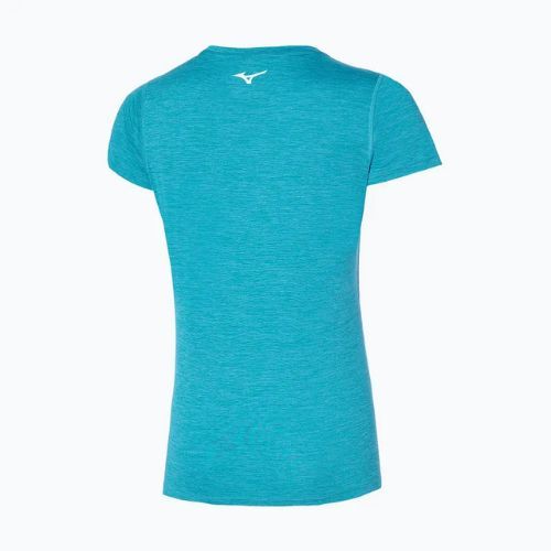 Damen Laufshirt Mizuno Impulse Core Tee algiers blau