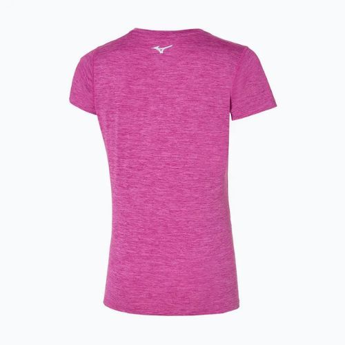 Damen Laufshirt Mizuno Impulse Core Tee Festival fushia