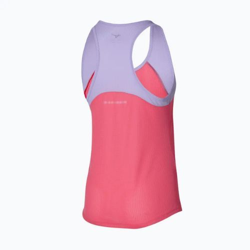 Damen Lauftank Top Mizuno DryAeroFlow Tank sunkissed coral
