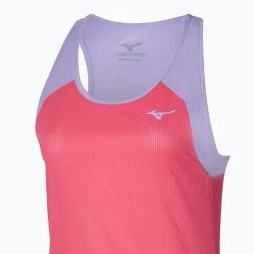Damen Lauftank Top Mizuno DryAeroFlow Tank sunkissed coral