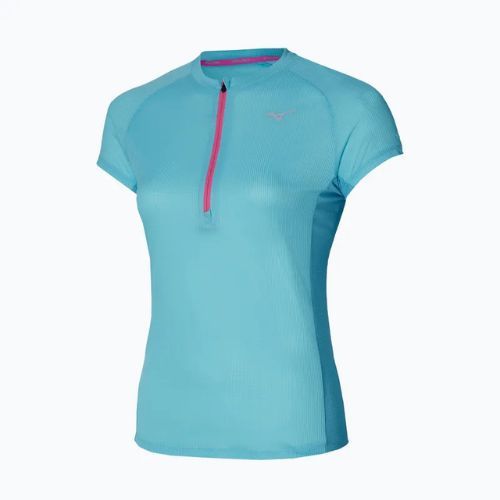 Damen Laufshirt Mizuno Trail DAF HZ Tee antigua sand