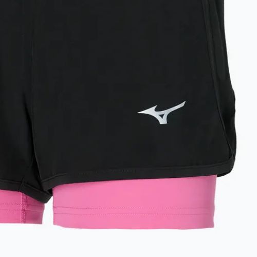 Damen Laufshorts Mizuno ER 2in1 wild orchid
