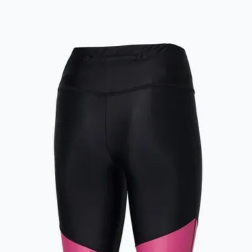 Damen Laufleggings Mizuno Core Long schwarz/magenta haze