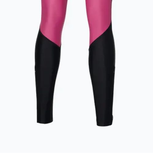 Damen Laufleggings Mizuno Core Long schwarz/magenta haze