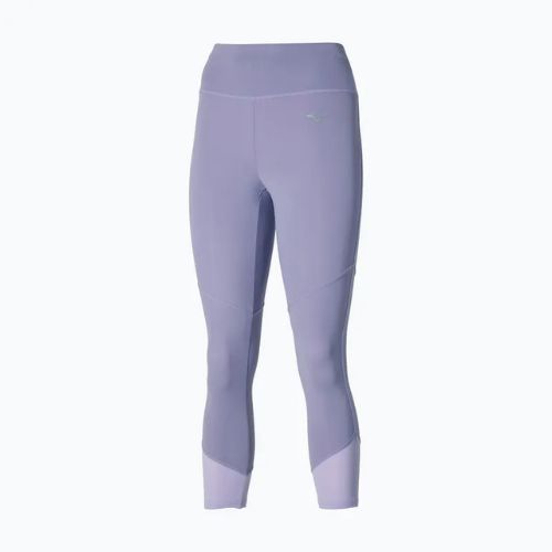 Damen Laufleggings Mizuno Core 3/4 pastell lila
