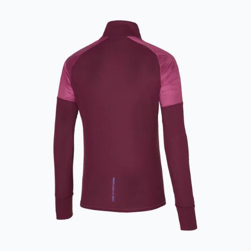 Damen Laufshirt Mizuno Hybrid LS Tee magenta haze