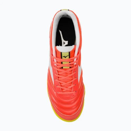 Herren Mizuno Morelia Sala Club TF Fußballschuhe neon flamme/weiß