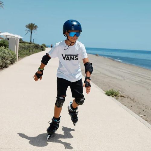 ATTABO 2-in-1 Kylo blau Kinder Inline-Skates