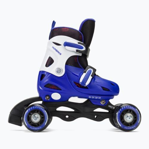 HUMBAKA Starjet LED Kinder Rollschuhe 3in1 blau