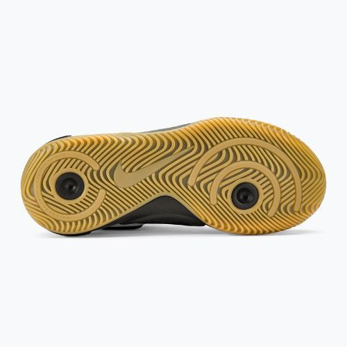 Nike Hyperquick Court Flight Volleyballschuhe schwarz/weiß-flaches Silber