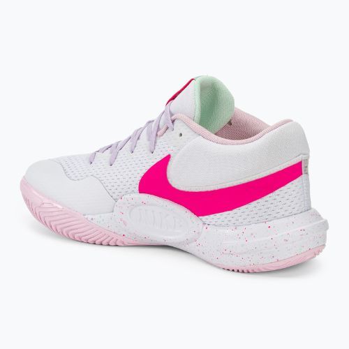 Nike Hyperquick Court Flight SE Volleyballschuhe weiß/rosa Schaumstoff/violetter Nebel/Mint Schaumstoff