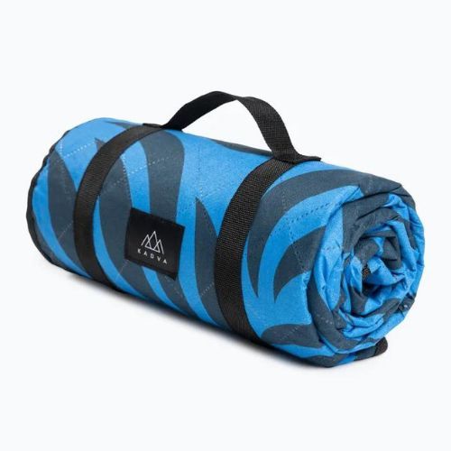 KADVA Rulo Picknick-Decke 170x140 cm blau