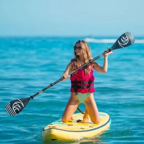 Board SUP AQUASTIC Touring 12'6" gelb