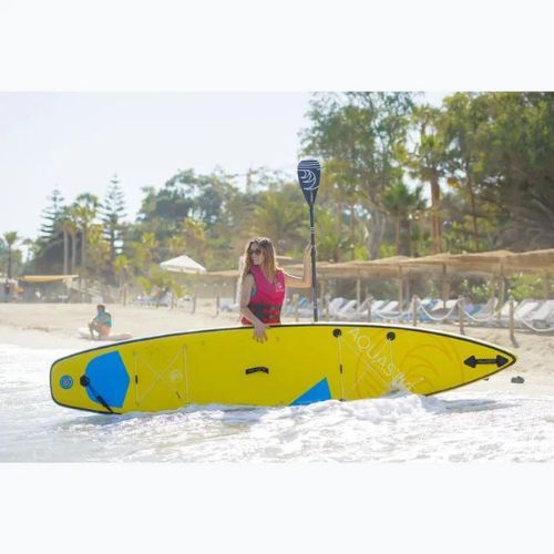 Board SUP AQUASTIC Touring 12'6" gelb
