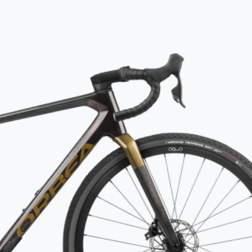 Orbea Terra M31e Team 1X 2024 cosmic carbon view/metallic olive grün gravel bike
