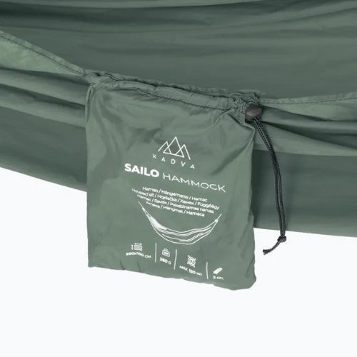 Reisehängematte KADVA Sailo Hammock ultraleicht grün