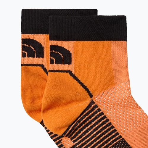The North Face Trail Run Quarter Laufsocken lebendige Flamme/schwarz