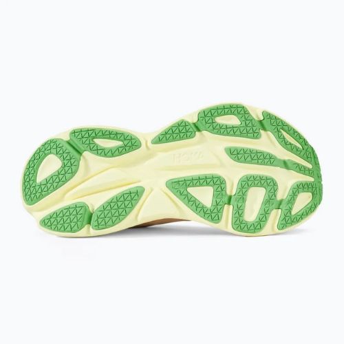 HOKA Herren Laufschuhe Bondi 8 blanc de blanc/solar