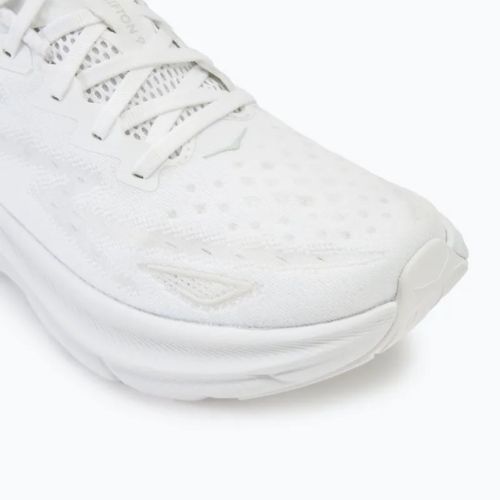 Herren Laufschuhe HOKA Clifton 9 weiß/weiß